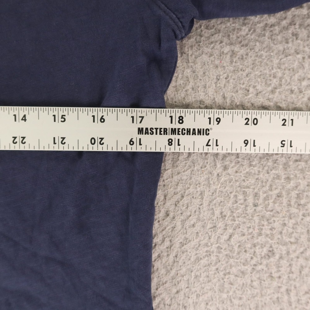 Abercrombie & Fitch Shirt Mens S Blue Cotton long sleeve graphic tee - Picture 9 of 10